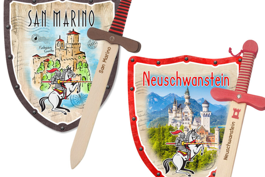 Espadas y Escudos Personalizados